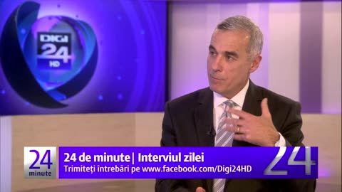 Calin Georgescu despre programul "Hrana, apa, energie" din cartea sa "Cumpana Romaniei", la Digi 24