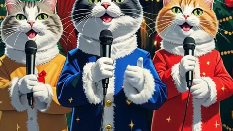 Merry Christmas to the FUNNIEST Cats Ever!