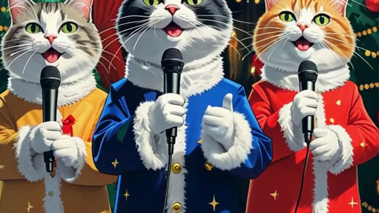 Merry Christmas to the FUNNIEST Cats Ever!