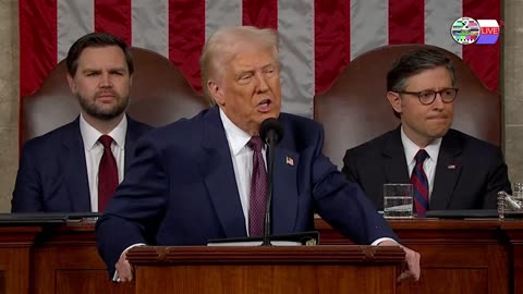 LIVE 🛰️📡 Trump's Speech To Congress: First Address As President | DONALD TRUMP