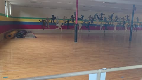 An Old Roller Skating Rink