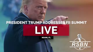 LIVE REPLAY| President Trump Addresses FII Summit in Miami, FL - 2/19/25