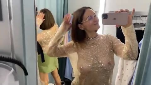 New outfit launch in market transparent in haul try 