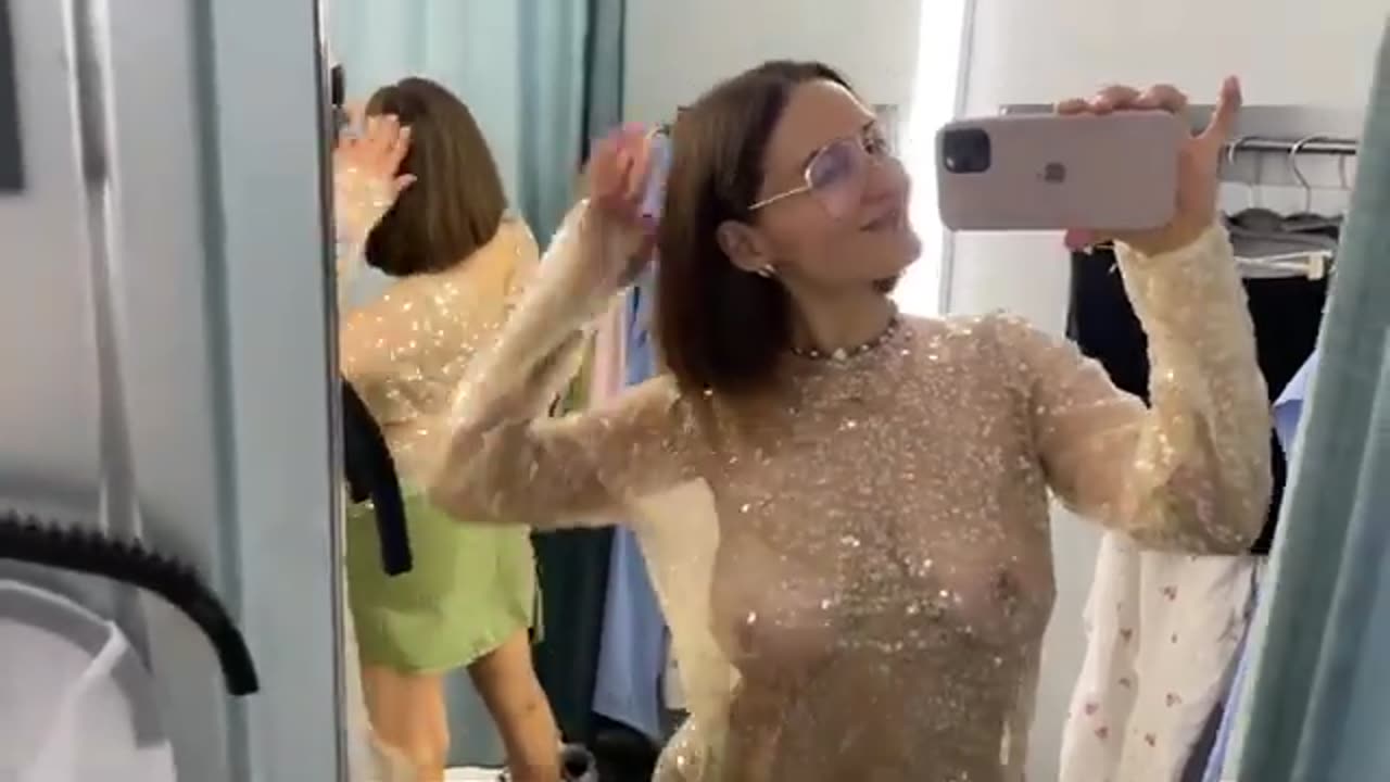 New outfit launch in market transparent in haul try