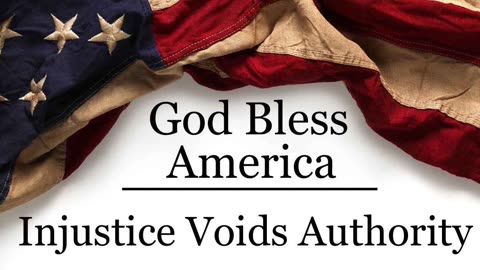 Injustice Voids Authority