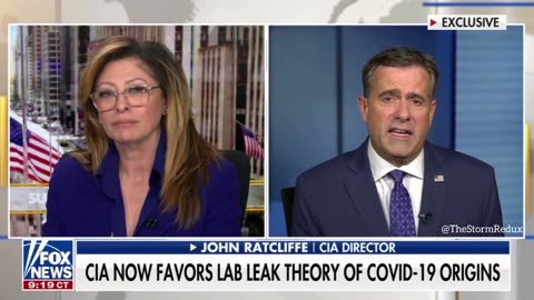 Maria Bartiromo just asked the Director of the CIA if Covid was released