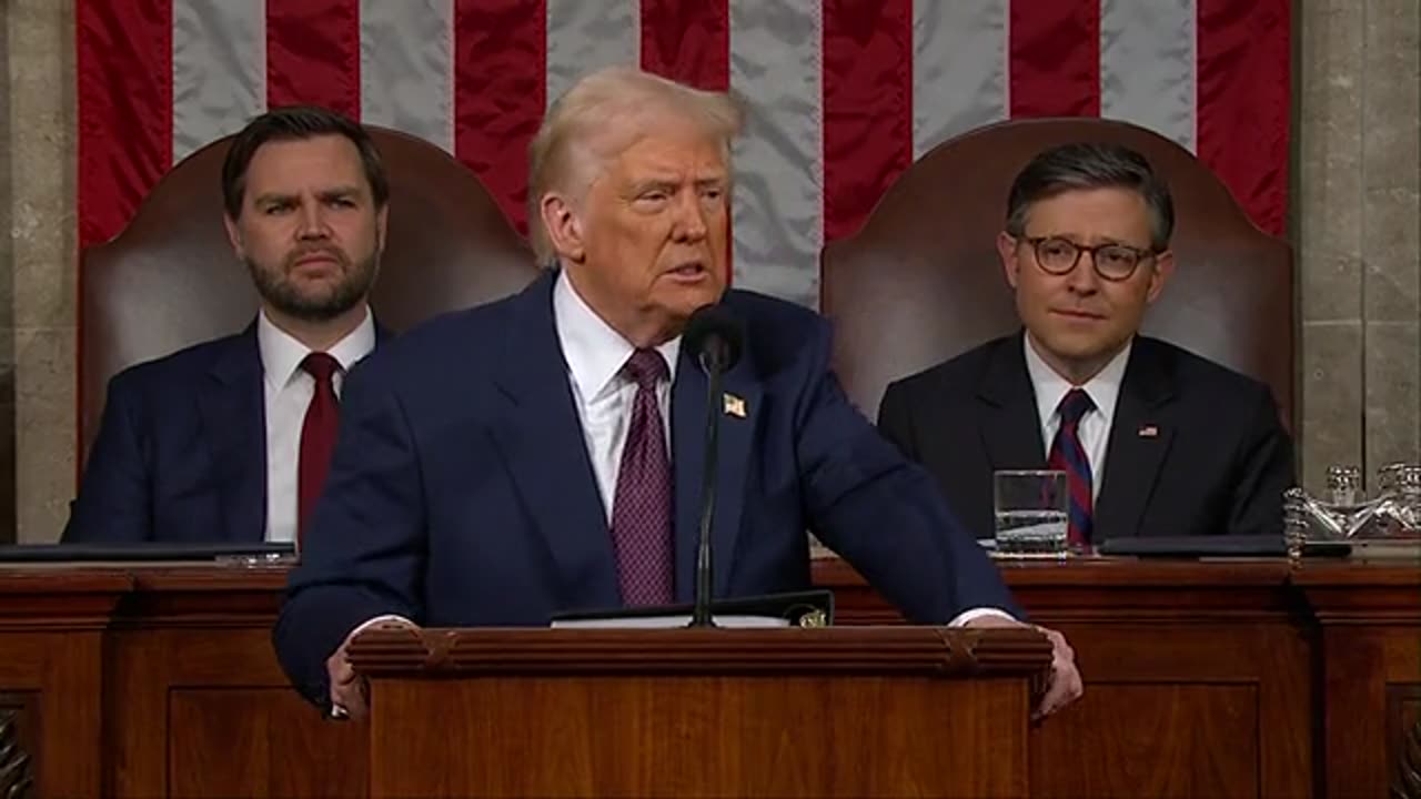 FULL SPEECH: President Trump delivers address to a joint session of Congress: “America is back!” 🇺🇸