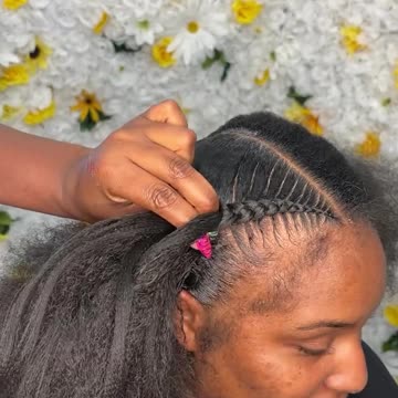 HOW TO GET A SLICK JUMBO CORNROW