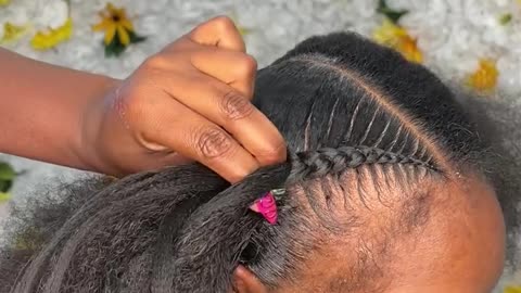 HOW TO GET A SLICK JUMBO CORNROW