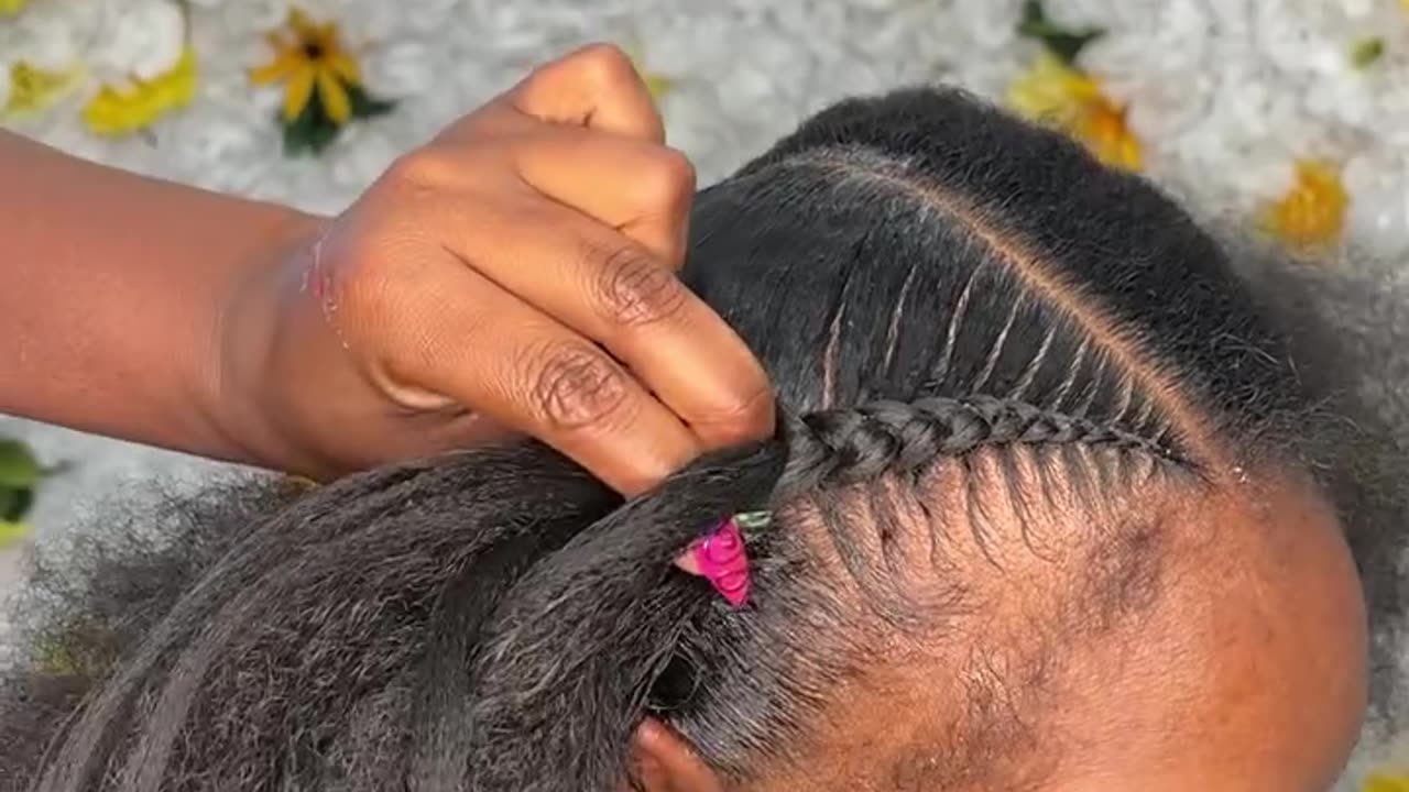 HOW TO GET A SLICK JUMBO CORNROW