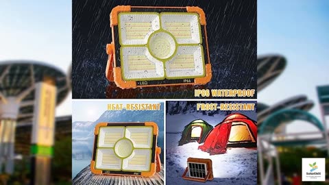 100W LED Solar Work Light