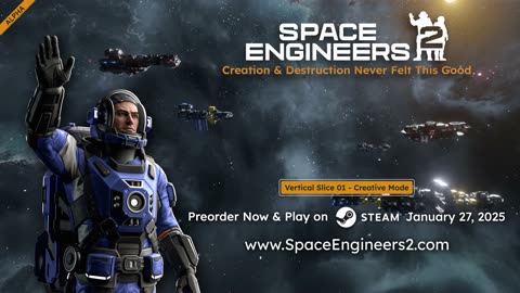 Space Engineers 2 Official Alpha Reveal Trailer