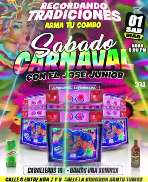 “Recordando Tradiciones”: La gran fiesta de carnaval en Santo Tomás