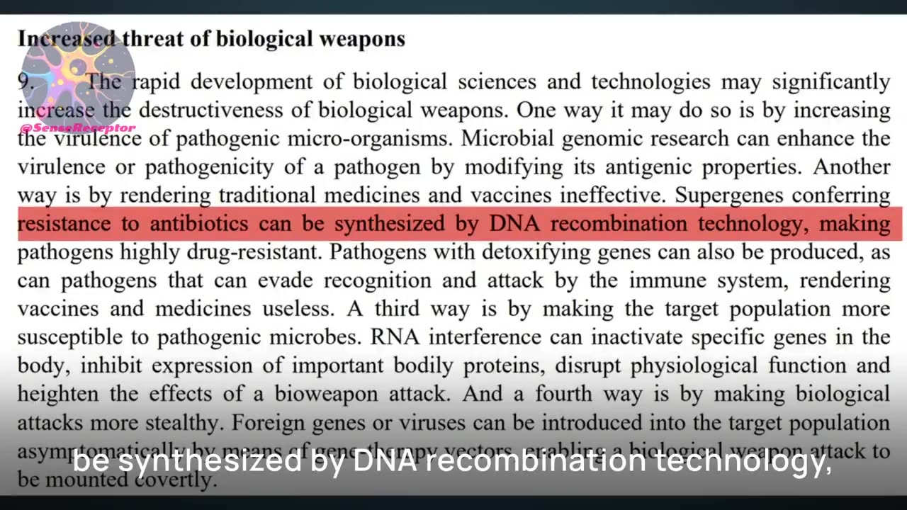 Andrew Bridgen - Worldwide Bioweapons Meeting Statement from 2011 | Clip