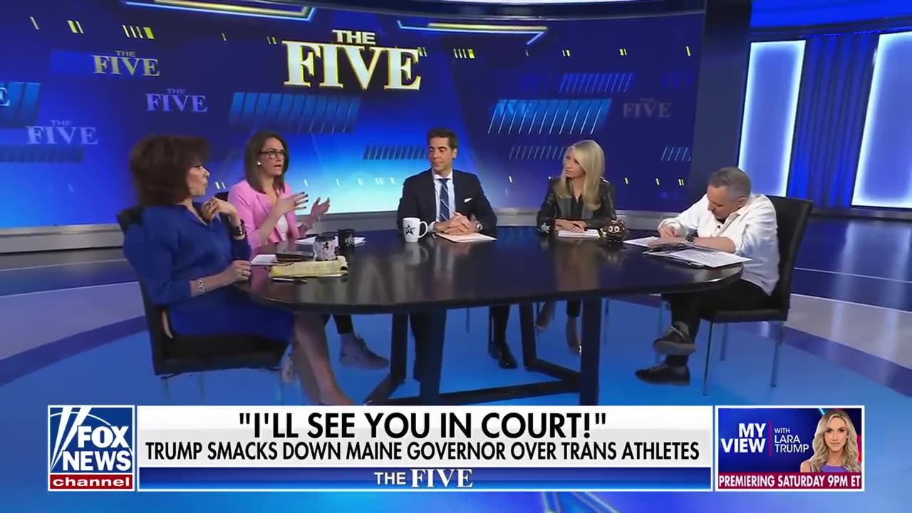 'The Five' breaks down spat between Trump and Maine governor