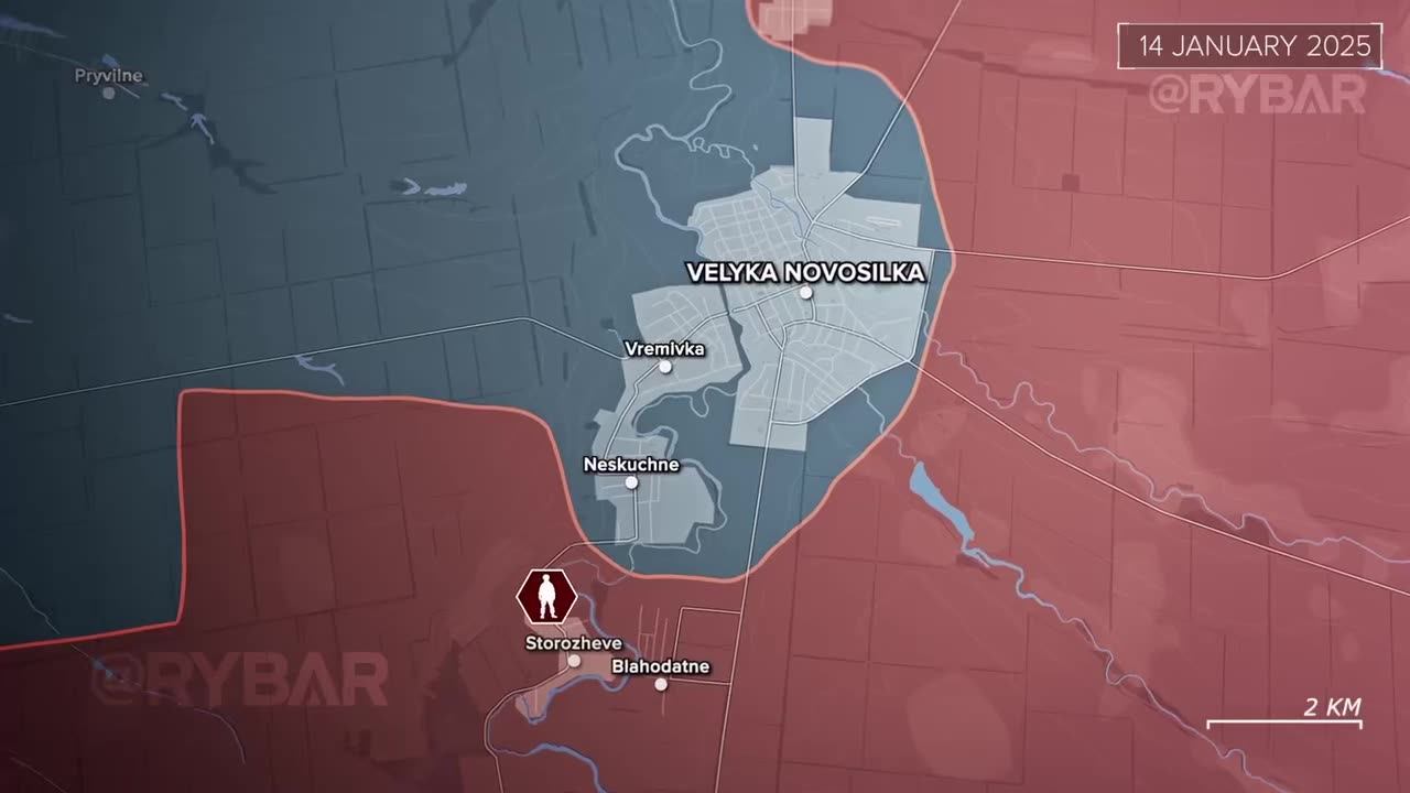How Russian Forces Captured Velyka Novosilka – Animated Battle Breakdown