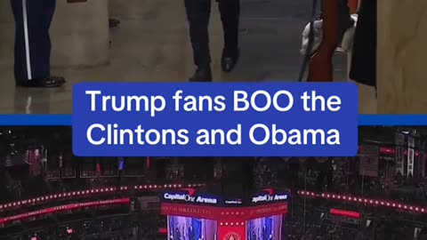 Trump fans,Obama and clinton