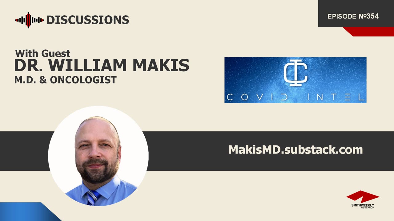 Discussion with Dr. William Makis | Covid Intel