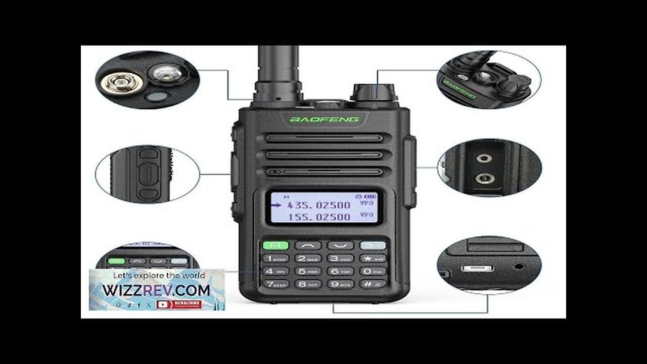 BaoFeng UV-13 PRO V2 Powerful Dual Band Walkie Talkie Type-C Charger 16KM Review