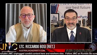 Riccardo Bosi With Updates on the War With the Masonic Deep State Scumbags, PTSD and More