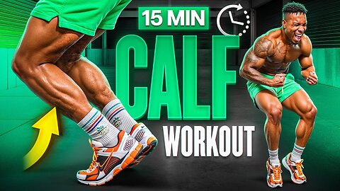 ✅15 Minute CALVES Workout (no equipment)💪