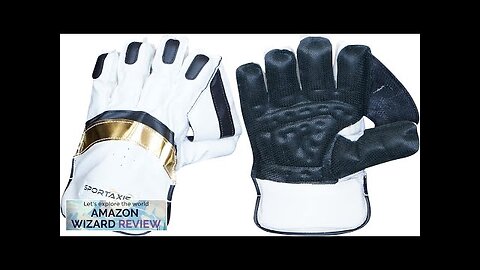 Cricket Wicket Keeping Gloves for Boys/Men/Adult Lightweight High-Density Foam PU Leather Review