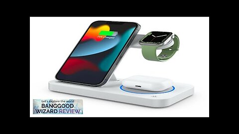 100W 4 in 1 Foldable Wireless Charger Charging Station For iPhone 14 Review