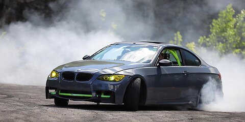 BMW drifting