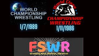 Classic Wrestling: NWA WCW 1/7/89 & WCCW 1/11/86 Recap/Review/Results