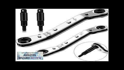 Hvac Service Wrench Tools:3/16” to 3/8” 5/16'' x 1/4''Air Conditioner Valve Ratchet Review