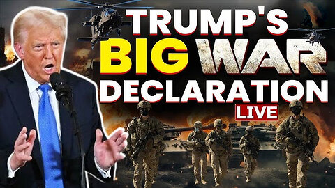 Donald Trump LIVE | Trump's Big War Declaration | Israel Hamas War | Trump LIVE | Trump Latest News