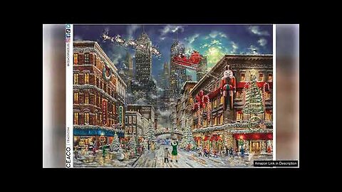 Ceaco Thomas Kinkade Christmas Elf 1000 Piece Jigsaw Puzzle Review