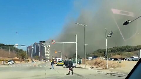 Several killed as fire engulfs a South Korean construction site