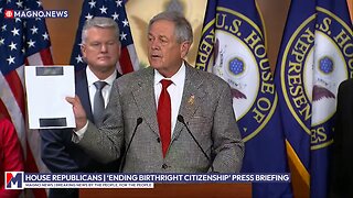 House Republicans | Briefing on Donald Trump ending Birthright Citizenship (Jan 23, 2025) [LIVE]