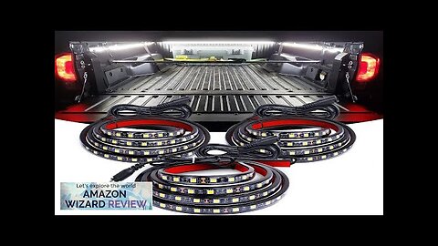 Nilight 3PCS 60 Inch Bed Light Strip 270 LED with On/Off Switch Review