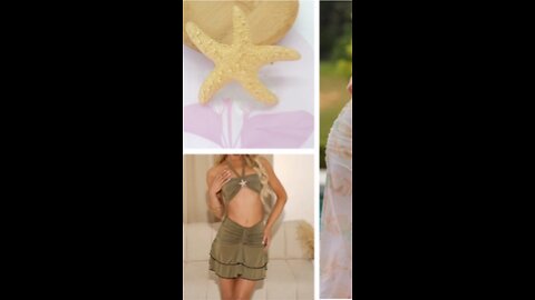 New style alloy starfish decorative bikini chest buckles
