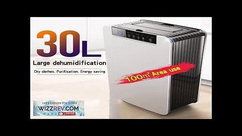 Air Dehumidifier DK01-T Dehumidifier household bedroom dehumidification Industrial Basement Review