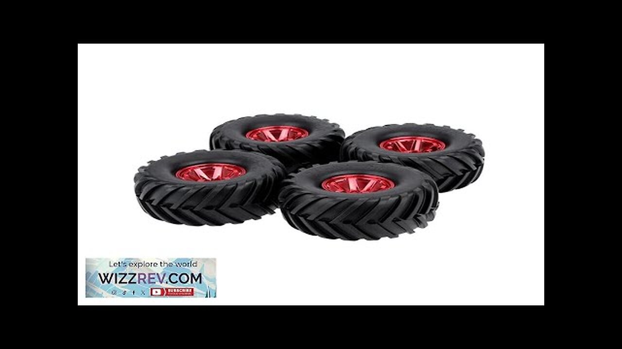 4Pcs Austar Wheel Tires Plastic Wheel Rims for 1/10 RC Crawler HSP Review