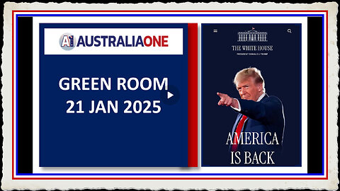 AustraliaOne Party - The Green Room (21 January 2025, 8 00pm AEDT)