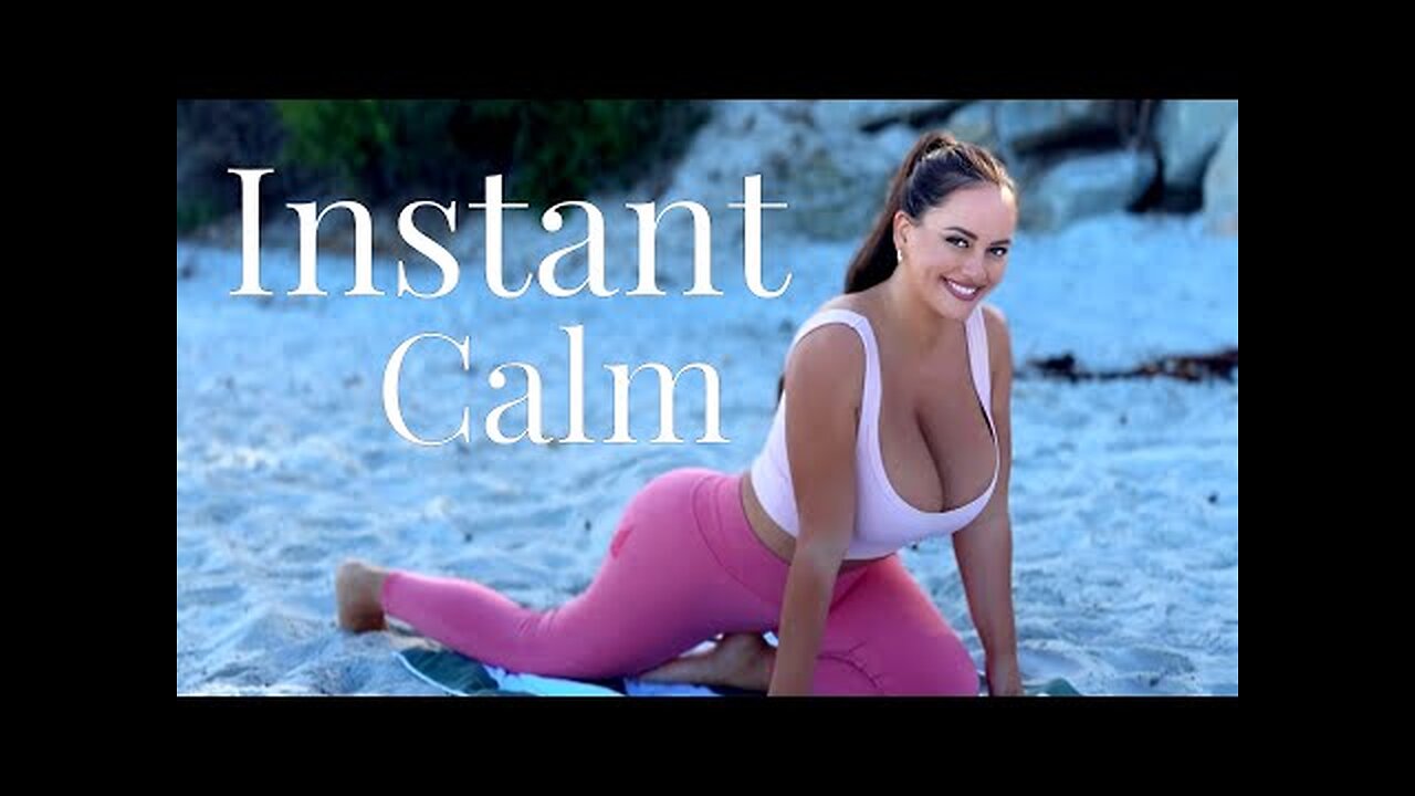 Beach Yoga & Stretching | 3 Min Relaxing ASMR