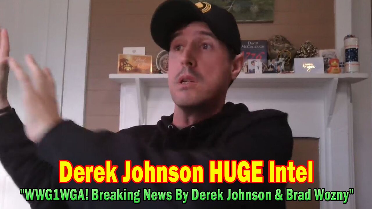 Derek Johnson HUGE Intel 01.10.25: "WWG1WGA! Breaking News By Derek Johnson & Brad Wozny"