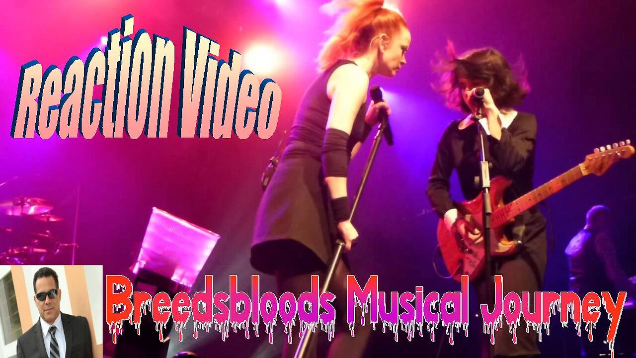 Garbage with Screaming Females - Because the Night - Live Streaming With JustJenReacts