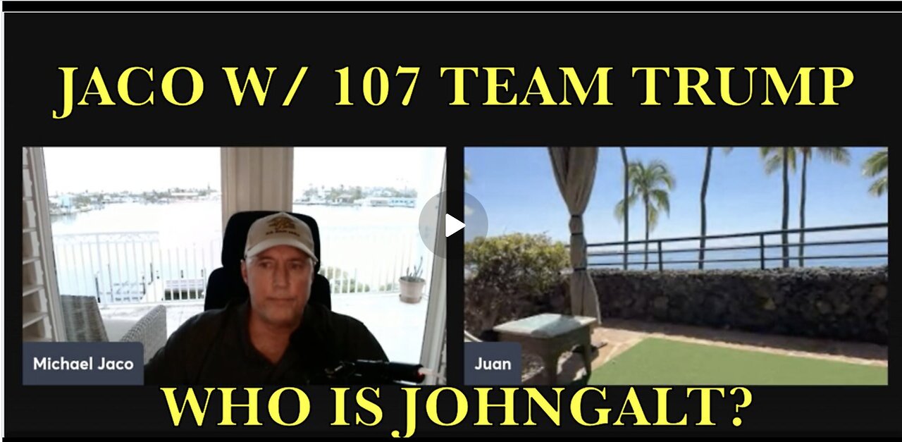 JACO W/ Breaking news W/ Juan O Savin & what's coming as Team Trump destroys the deep state. SGANO
