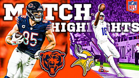 Chicago Bears vs Minnesota Vikings SPORT HIGHLIGHTS | GAME RECAP