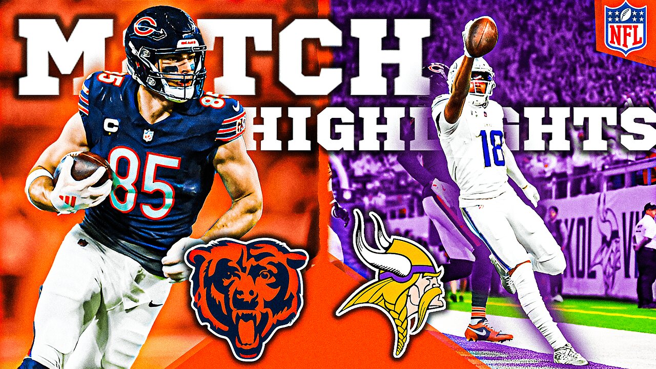 Chicago Bears vs Minnesota Vikings SPORT HIGHLIGHTS | GAME RECAP