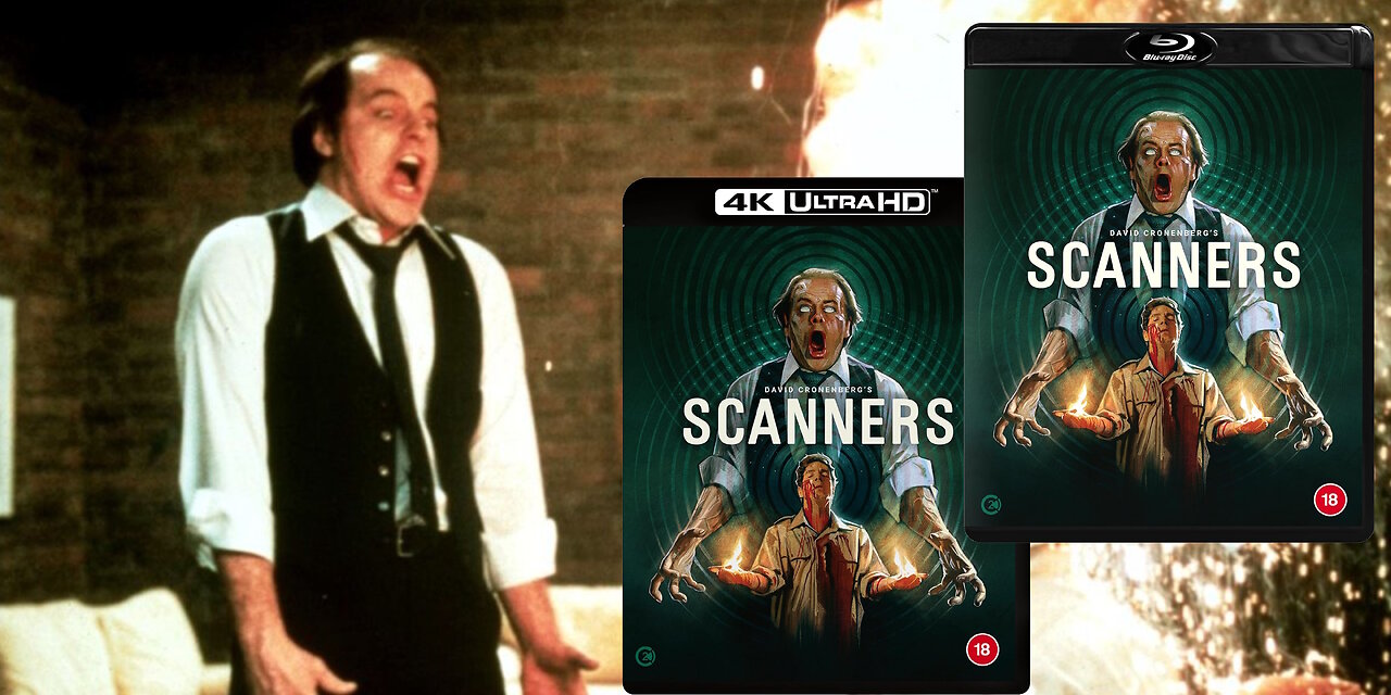 Scanners [Second Sight Limited Edition 4K UHD & Blu-ray]