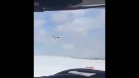 ‼️BREAKING - New footage showing the crash of the Delta Air Lines plane at Toronto Airport.