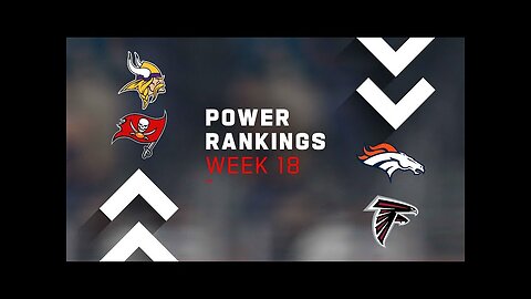 Week 18 Power Rankings!