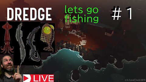 Dredge - lets go fishing part # 1 (bonus livestream) retro style rpg