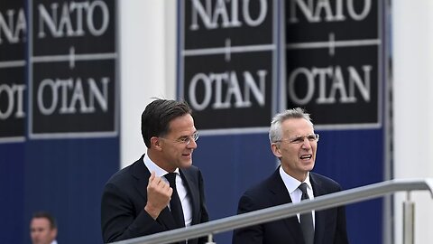 NATO chief Mark Rutte arrives in Germany for Ukraine Defense Contact Group meeting